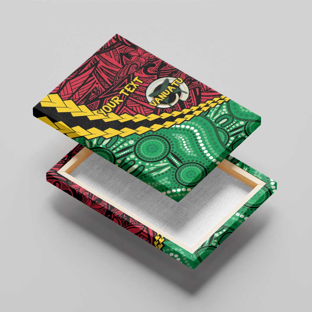 Vanuatu Personalized Tribal Canvas Wall Art Aboriginal Inspired Mix Style LT7 - Polynesian Pride
