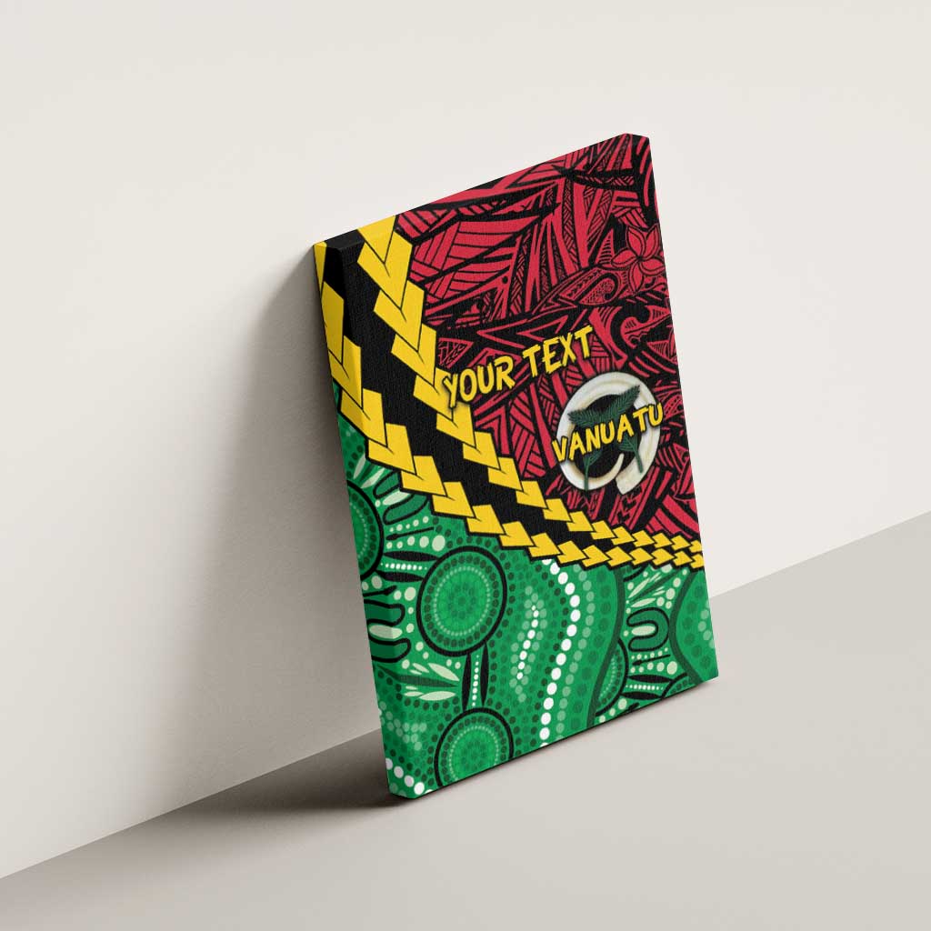 Vanuatu Personalized Tribal Canvas Wall Art Aboriginal Inspired Mix Style LT7 - Polynesian Pride