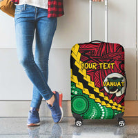 Vanuatu Personalized Tribal Luggage Cover Aboriginal Inspired Mix Style - Polynesian Pride