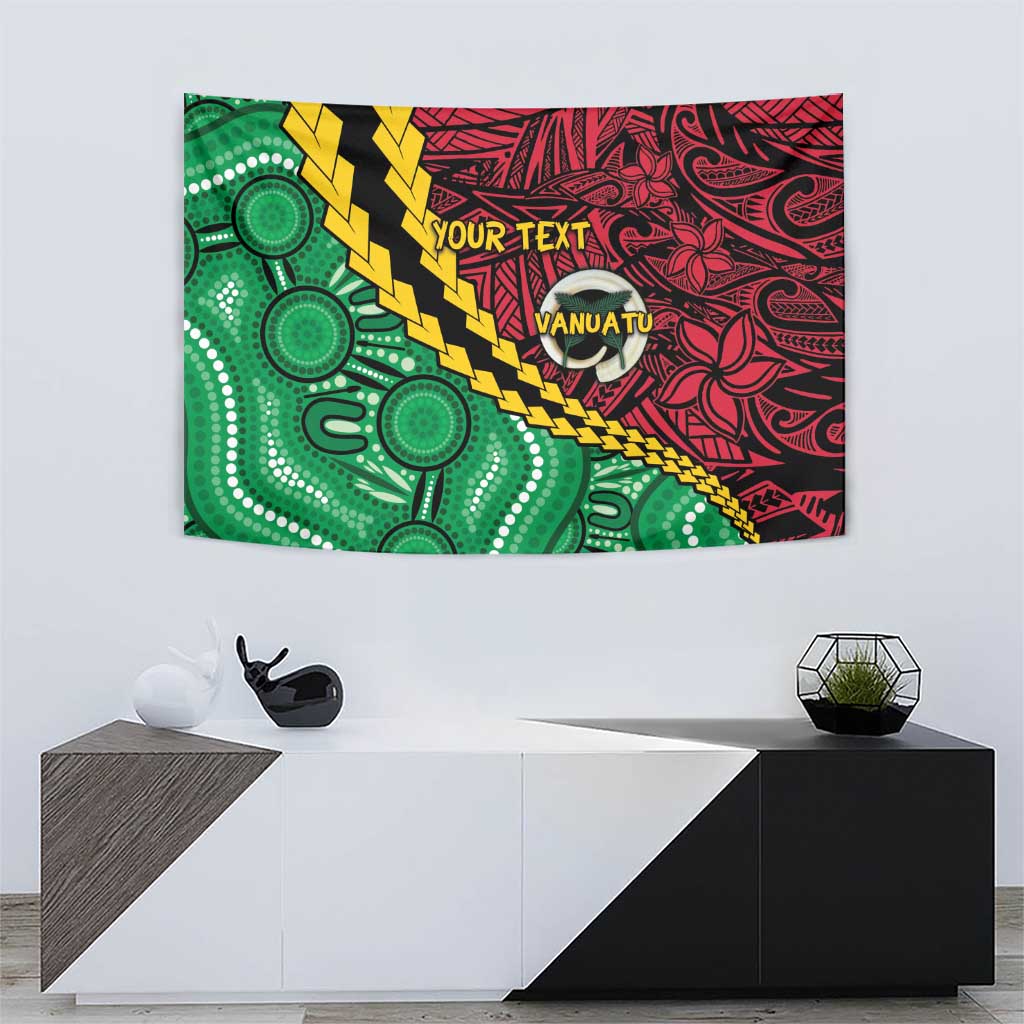 Vanuatu Personalized Tribal Tapestry Aboriginal Inspired Mix Style - Polynesian Pride