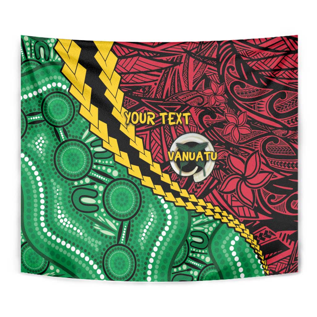 Vanuatu Personalized Tribal Tapestry Aboriginal Inspired Mix Style - Polynesian Pride