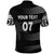 Personalised Fiji Rugby Polo Shirt Kaiviti WC 2023 Jersey Replica - Black LT7 - Polynesian Pride