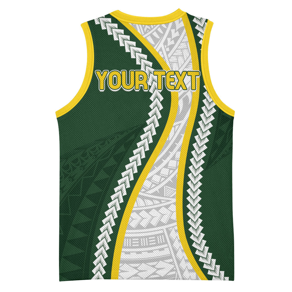 Cook Islands Rugby Personalized Avaiki Basketball Jersey GO Kuki