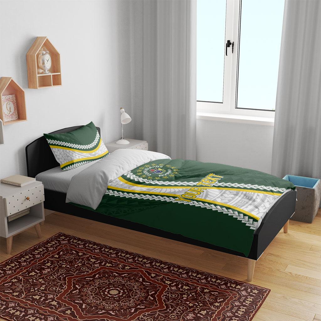 Cook Islands Rugby Personalized Avaiki Bedding Set GO Kuki