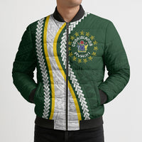 Cook Islands Rugby Personalized Avaiki Bomber Puffer Jacket GO Kuki