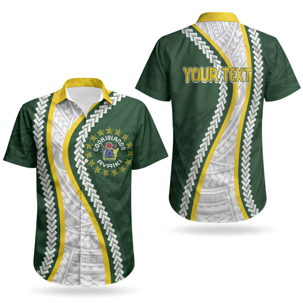 Cook Islands Rugby Personalized Avaiki Couples Matching Summer Maxi Dress and Hawaiian Shirt GO Kuki