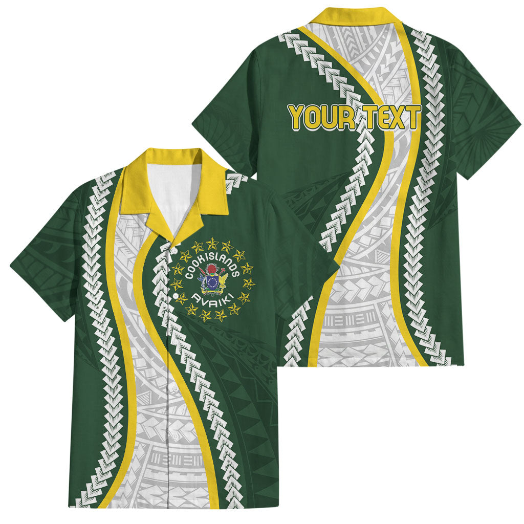 Cook Islands Rugby Personalized Avaiki Family Matching Summer Maxi Dress and Hawaiian Shirt GO Kuki