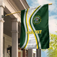Cook Islands Rugby Personalized Avaiki Garden Flag GO Kuki