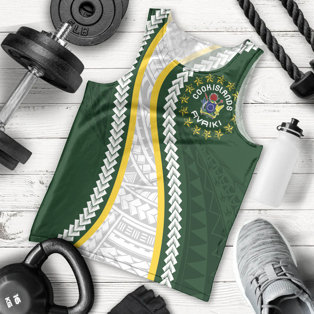 Cook Islands Rugby Personalized Avaiki Men Tank Top GO Kuki