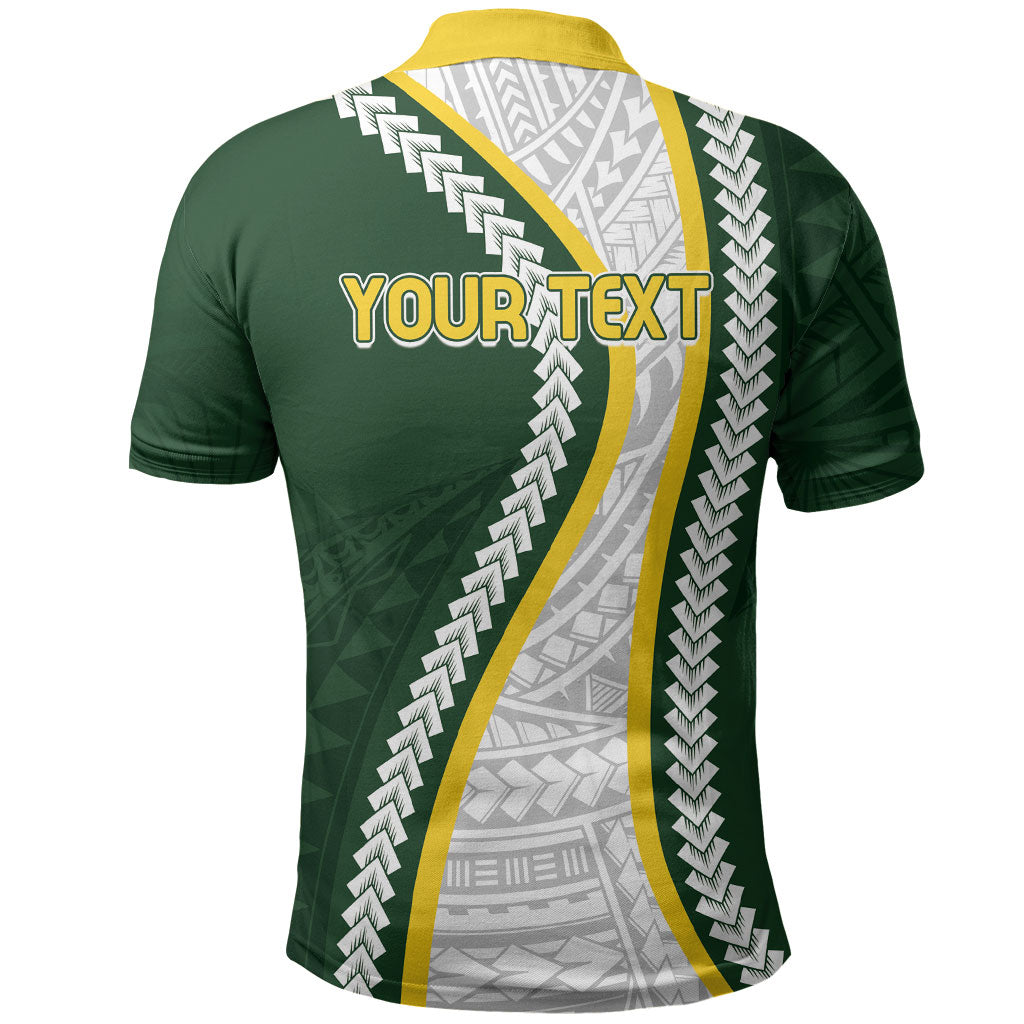 Cook Islands Rugby Personalized Avaiki Polo Shirt GO Kuki