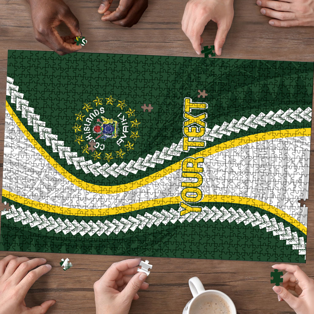 Cook Islands Rugby Personalized Avaiki Puzzle GO Kuki