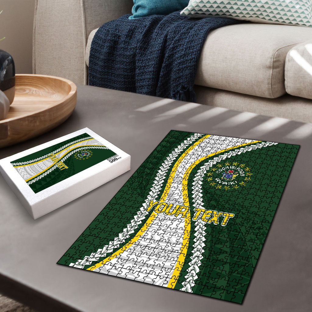 Cook Islands Rugby Personalized Avaiki Puzzle GO Kuki