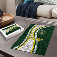 Cook Islands Rugby Personalized Avaiki Puzzle GO Kuki