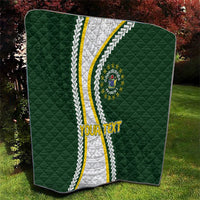 Cook Islands Rugby Personalized Avaiki Quilt GO Kuki