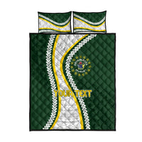 Cook Islands Rugby Personalized Avaiki Quilt Bed Set GO Kuki
