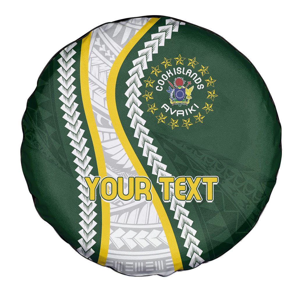 Cook Islands Rugby Personalized Avaiki Spare Tire Cover GO Kuki