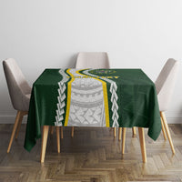 Cook Islands Rugby Personalized Avaiki Tablecloth GO Kuki