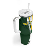 Cook Islands Rugby Personalized Avaiki Tumbler With Handle GO Kuki