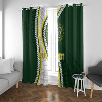 Cook Islands Rugby Personalized Avaiki Window Curtain GO Kuki