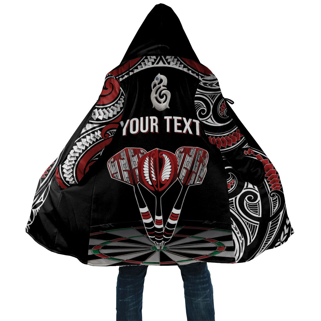 New Zealand Darts Personalized Hei Manaia Cloak Classic Kowhaiwhai