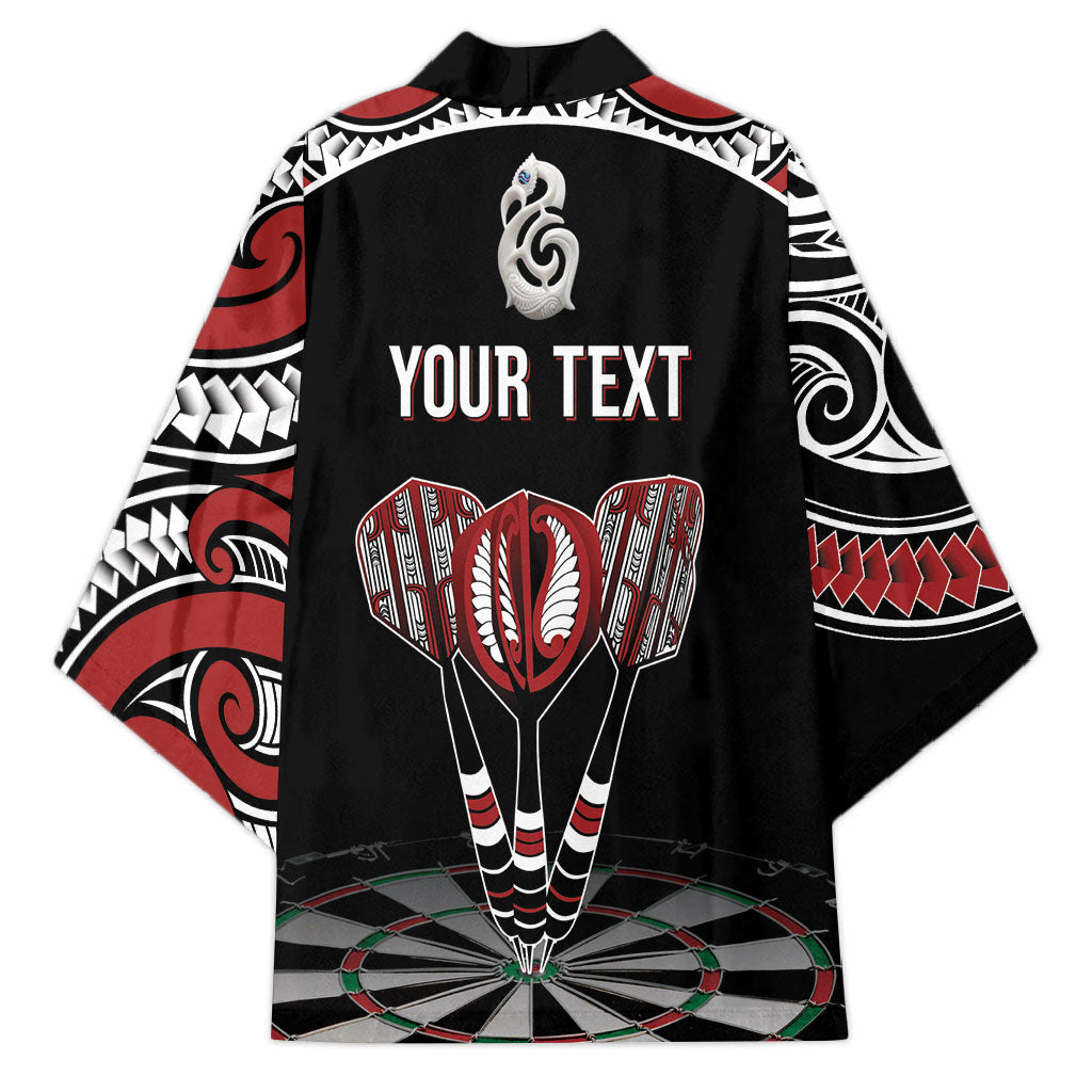 New Zealand Darts Personalized Hei Manaia Kimono Classic Kowhaiwhai