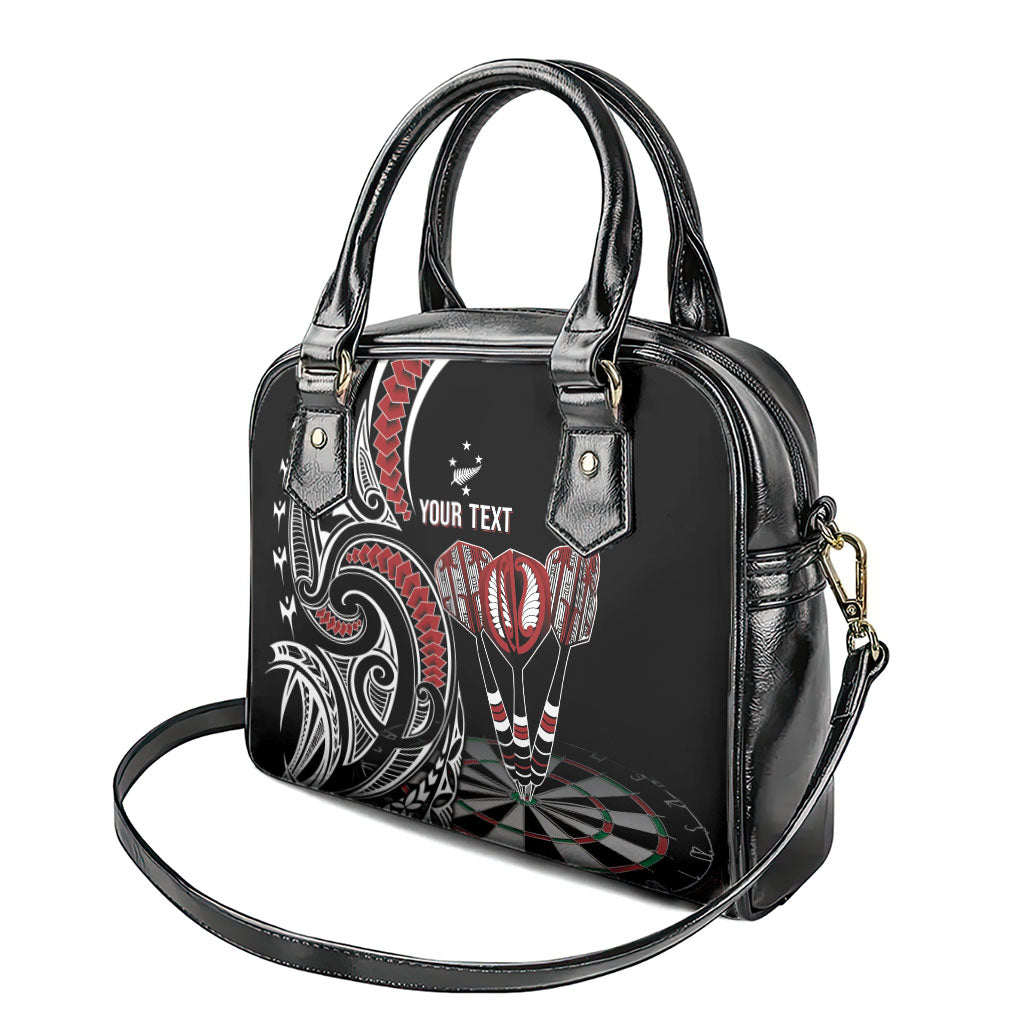 New Zealand Darts Personalized Hei Manaia Shoulder Handbag Classic Kowhaiwhai