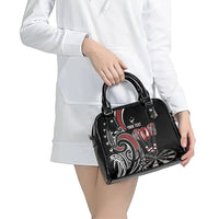 New Zealand Darts Personalized Hei Manaia Shoulder Handbag Classic Kowhaiwhai