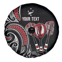 New Zealand Darts Personalized Hei Manaia Spare Tire Cover Classic Kowhaiwhai