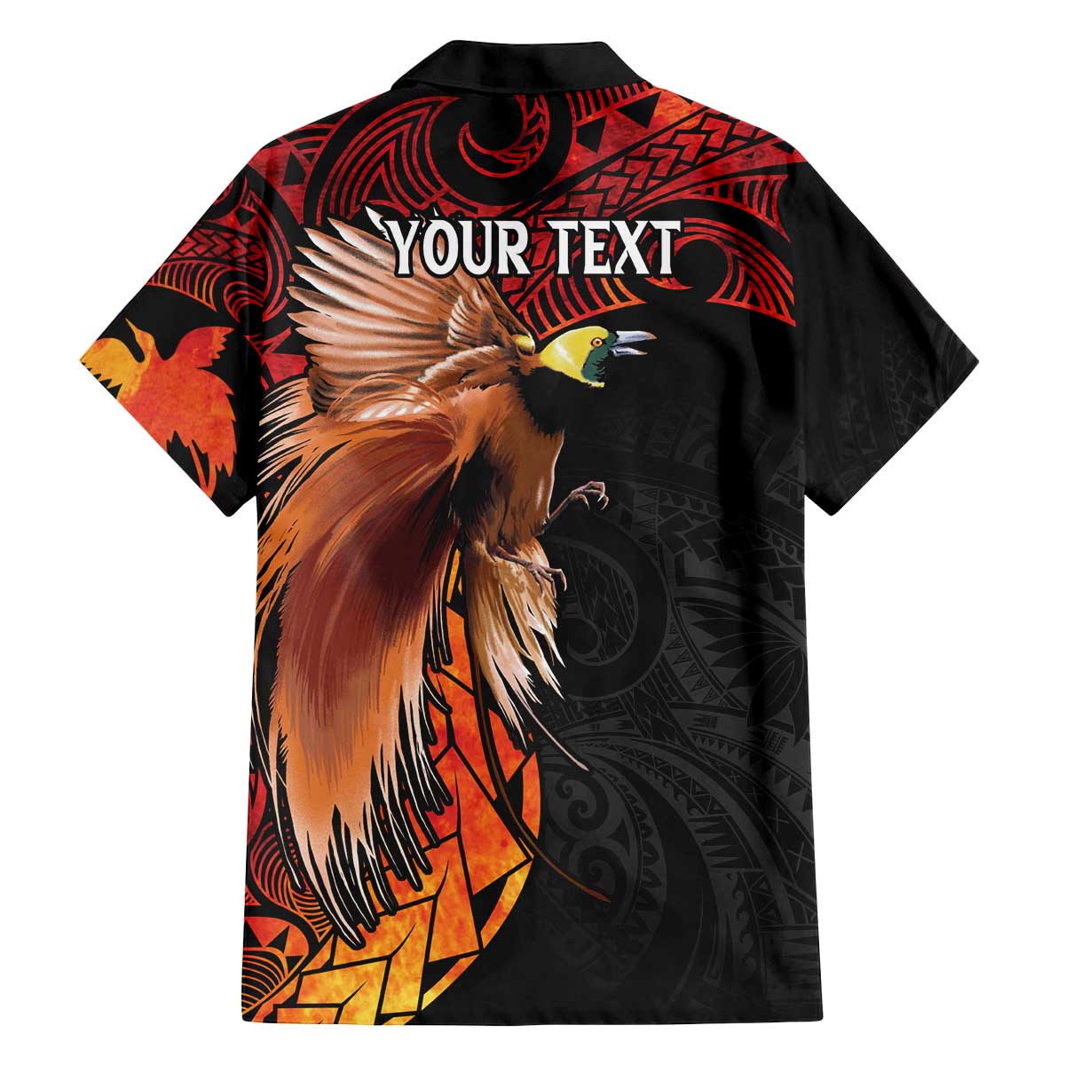 Papua New Guinea Personalised Family Matching Off The Shoulder Long Sleeve Dress and Hawaiian Shirt Grunge Style 49th Independence Anni LT7 - Polynesian Pride