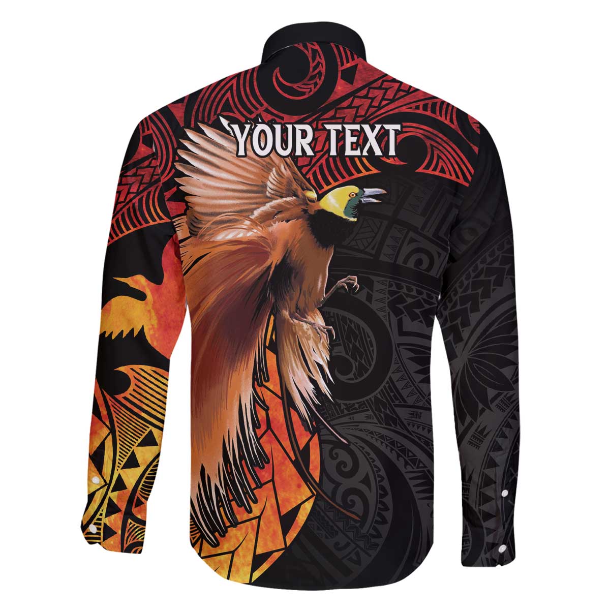Papua New Guinea Personalised Family Matching Puletasi and Hawaiian Shirt Grunge Style 49th Independence Anni