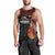 Papua New Guinea Personalised Men Tank Top Grunge Style 49th Independence Anni