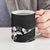 Aloha Hawaii Floral Tapa Ceramic Mug Patchwork Charcoal - Polynesian Pride