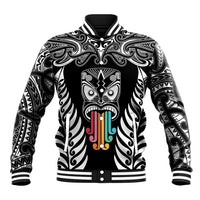 personalised-kia-kaha-te-reo-maori-baseball-jacket-hei-tiki-mix-koru-black