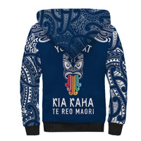 personalised-kia-kaha-te-reo-maori-sherpa-hoodie-hei-tiki-mix-koru-navy-blue