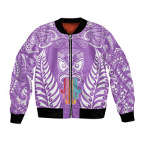 personalised-kia-kaha-te-reo-maori-bomber-jacket-hei-tiki-mix-koru-purple