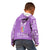 Personalised Kia Kaha Te Reo Maori Kid Hoodie Hei Tiki Mix Koru - Purple LT7 - Polynesian Pride