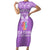 personalised-kia-kaha-te-reo-maori-short-sleeve-bodycon-dress-hei-tiki-mix-koru-purple