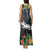 Outrigger Canoe Black Tank Maxi Dress On The Waves