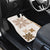 Vintage Hawaii Car Mats Hawaiian Quilt Kapa Mismatch Beige LT7 - Polynesian Pride