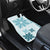 Vintage Hawaii Car Mats Hawaiian Quilt Kapa Mismatch Teal LT7 - Polynesian Pride