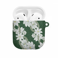 Ia Orana Tahiti Tiare AirPods Case Sage Green Lei - Polynesian Pride