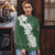 Ia Orana Tahiti Tiare Ugly Christmas Sweater Sage Green Lei - Polynesian Pride