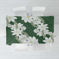 Ia Orana Tahiti Tiare Tablecloth Sage Green Lei LT7 Sage Green - Polynesian Pride