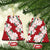 Ia Orana Tahiti Tiare Ceramic Ornament Crimson Lei - Polynesian Pride
