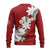 Ia Orana Tahiti Tiare Ugly Christmas Sweater Crimson Lei - Polynesian Pride
