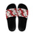 Ia Orana Tahiti Tiare Slide Sandals Crimson Lei - Polynesian Pride