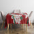 Ia Orana Tahiti Tiare Tablecloth Crimson Lei - Polynesian Pride