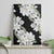 Ia Orana Tahiti Tiare Canvas Wall Art Black Lei - Polynesian Pride