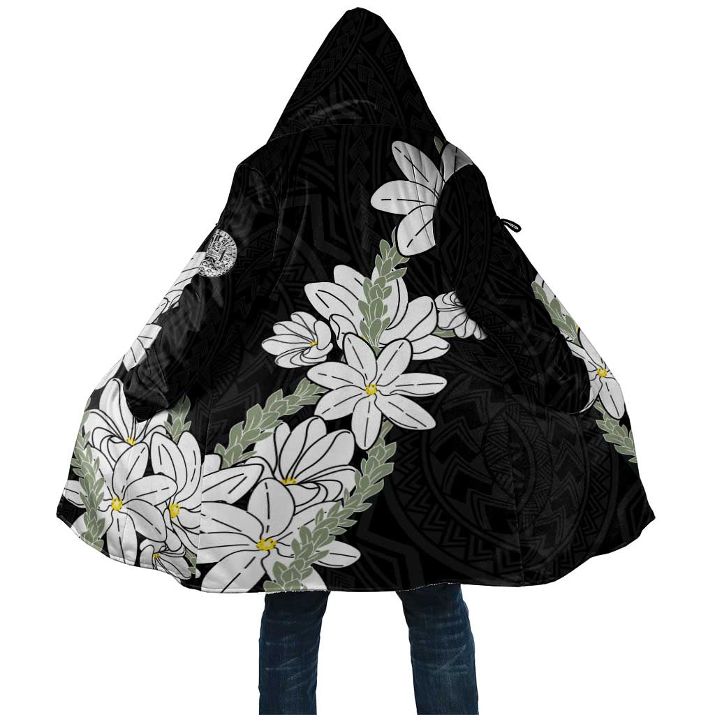 Ia Orana Tahiti Tiare Cloak Black Lei - Polynesian Pride