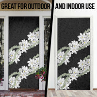 Ia Orana Tahiti Tiare Door Cover Black Lei - Polynesian Pride